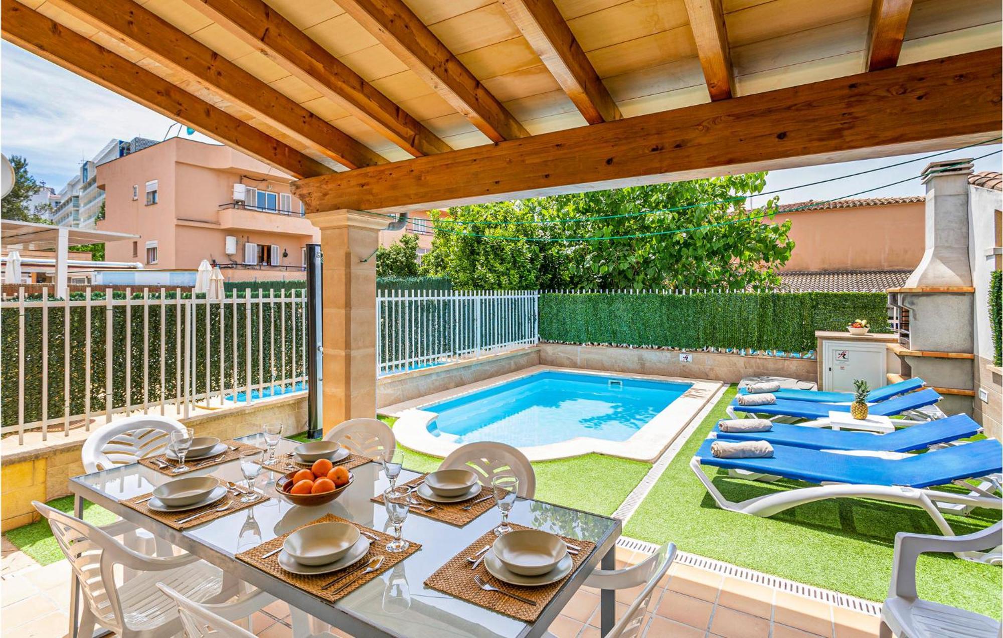 4 Bedroom Beautiful Home In Alcudia Port de Alcudia  Luaran gambar